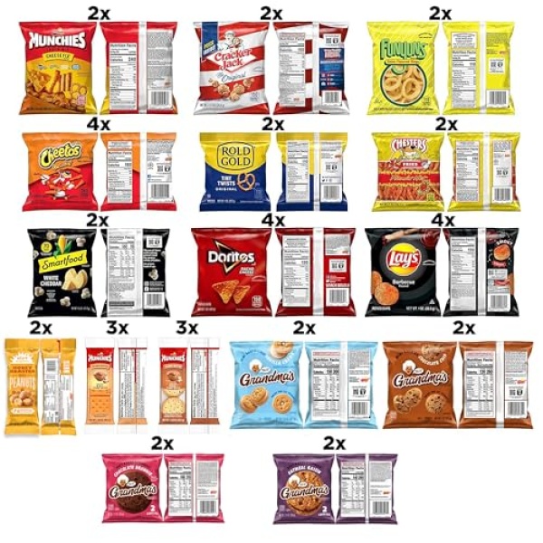 Frito Lay Ultimate Snack Pack, Variety Assortment (40)