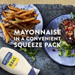 Hellmann's Real Mayonnaise, 567g Squeeze Bottle, Pack of 6