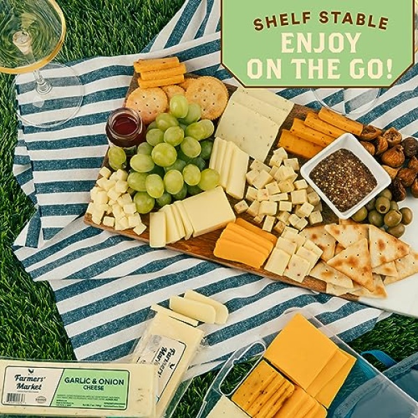 Farmers' Market Charcuterie Gift, Cheese & Smoked Meat