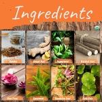 Organic Herbal Tea with 8 Super Ingredients, 50g