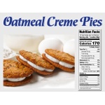 Little Debbie Oatmeal Crème Pies, 12 Cookies, 459g Box