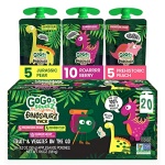 GoGo squeeZ Fruit & VeggieZ Variety Pack, 90g, 20 Pack