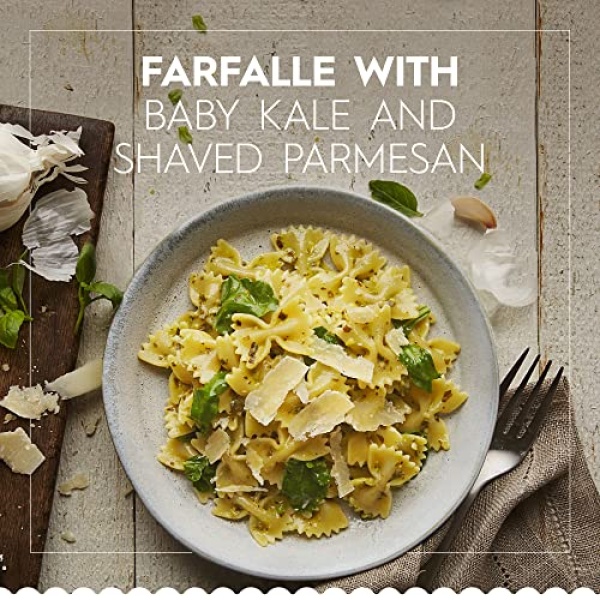 BARILLA Pasta Variety Pack, Farfalle & Rotini, 454g (8 Pack)