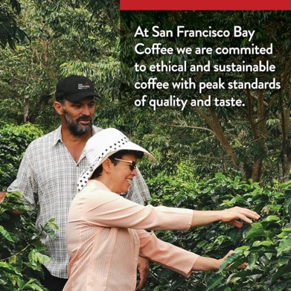 SF Bay Whole Bean Coffee - Fog Chaser (907g), Med Dark Roast