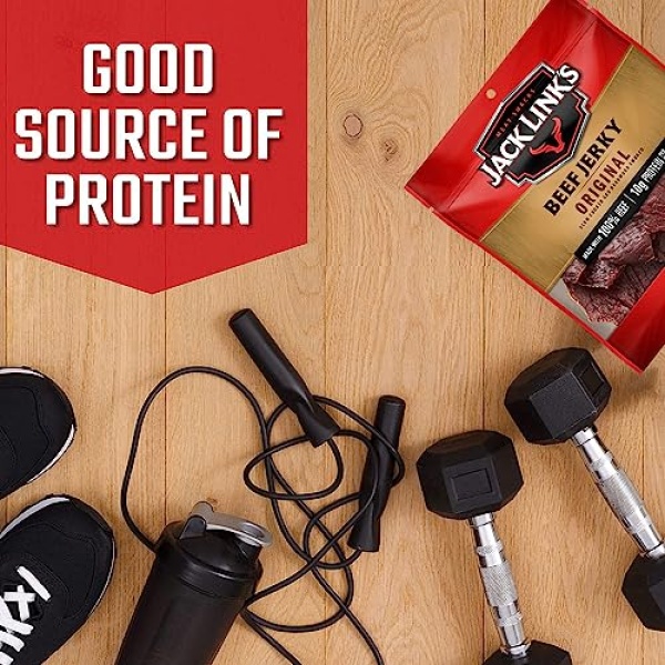 Jack Link's Original Beef Jerky, 74g, 10g Protein