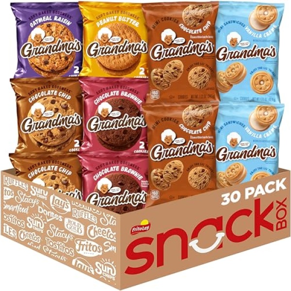 Grandma's Cookies Variety Pack (30 Count)