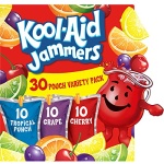 Kool-Aid Jammers Tropical Punch Variety Pack, 30 ct, 177 ml