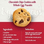 Eggylicious Whole Egg Powder, 454g, Non-GMO, No Additives