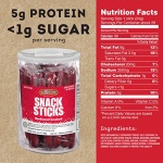 OLD WISCONSIN Beef Snack Sticks, 680g Resealable Jar