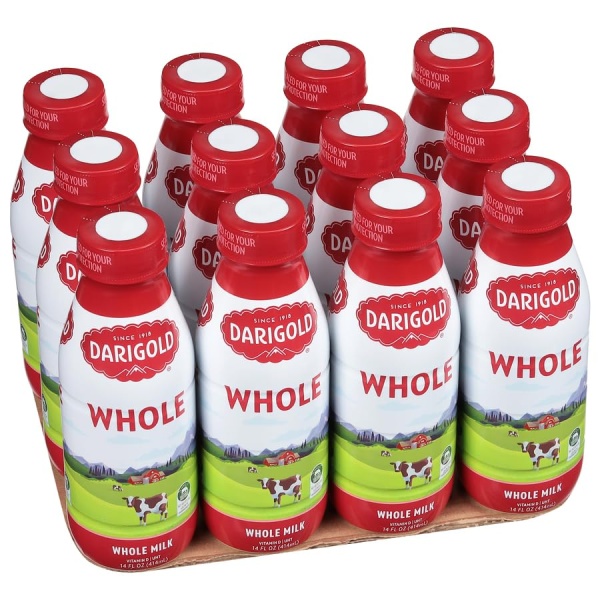 Darigold Whole Milk 414 mL, 12 Count