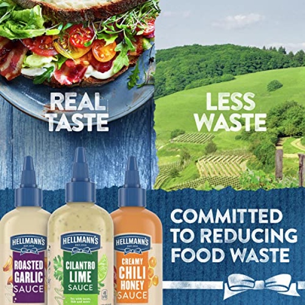 Hellmann's Drizzle Sauce Variety Pack, 3 x 255g