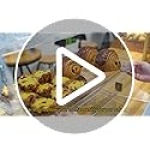 2 Tray Commercial Countertop Bakery Display Case 55x40x40 cm