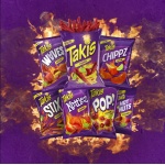 Takis Fuego Mini 25pc, 35g Hot Chili & Lime Tortilla Chips
