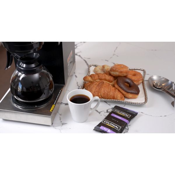 Colonial Coffee Packets, Breakfast Blend, 71g, Pack of 100