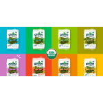 gimMe - Sea Salt Organic Roasted Seaweed Sheets, 6 Count